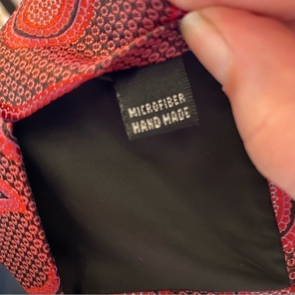 Vienicci Men’s Paisley Printed Tie - Picture 4 of 4